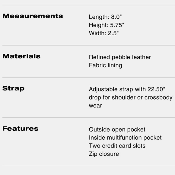 COACH MINI JAMIE CAMERA BAG $80 - Picture 8 of 9